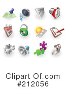 Icons Clipart #212056 by AtStockIllustration