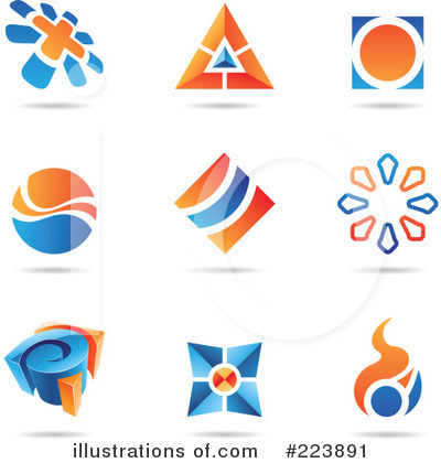 Royalty-Free (RF) Icons Clipart Illustration by cidepix - Stock Sample #223891