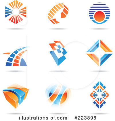 Royalty-Free (RF) Icons Clipart Illustration by cidepix - Stock Sample #223898