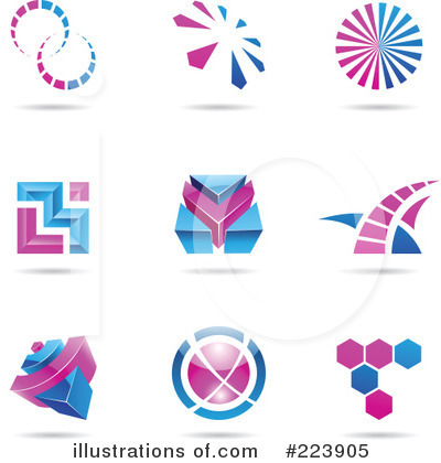 Royalty-Free (RF) Icons Clipart Illustration by cidepix - Stock Sample #223905