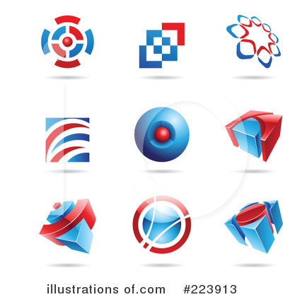 Royalty-Free (RF) Icons Clipart Illustration by cidepix - Stock Sample #223913