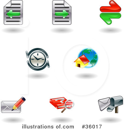 Mail Clipart #36017 by AtStockIllustration