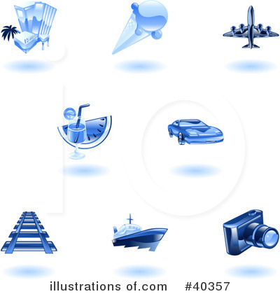 Yacht Clipart #40357 by AtStockIllustration