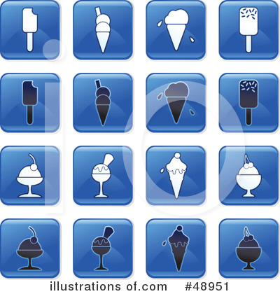 Royalty-Free (RF) Icons Clipart Illustration by Prawny - Stock Sample #48951