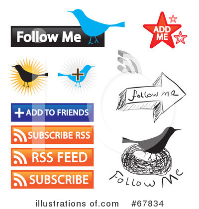 Twitter Clipart #67834 by Arena Creative