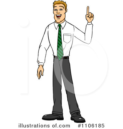 Businessman Clipart #1106185 by Cartoon Solutions