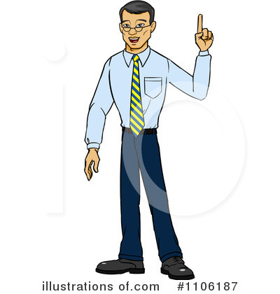 Businessman Clipart #1106187 by Cartoon Solutions