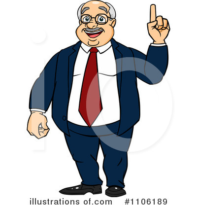 Businessman Clipart #1106189 by Cartoon Solutions