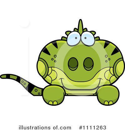 Royalty-Free (RF) Iguana Clipart Illustration by Cory Thoman - Stock Sample #1111263