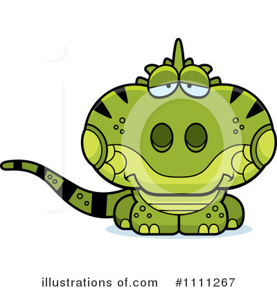 Iguana Clipart #1111267 by Cory Thoman