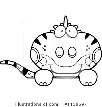Royalty-Free (RF) Iguana Clipart Illustration by Cory Thoman - Stock Sample #1138597