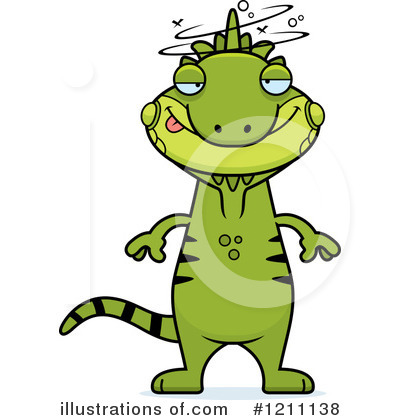 Royalty-Free (RF) Iguana Clipart Illustration by Cory Thoman - Stock Sample #1211138