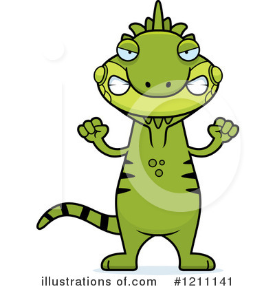 Royalty-Free (RF) Iguana Clipart Illustration by Cory Thoman - Stock Sample #1211141