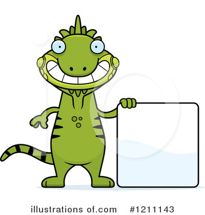 Royalty-Free (RF) Iguana Clipart Illustration by Cory Thoman - Stock Sample #1211143