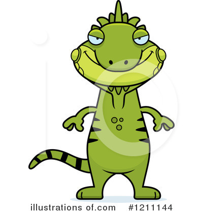 Royalty-Free (RF) Iguana Clipart Illustration by Cory Thoman - Stock Sample #1211144