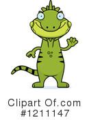 Iguana Clipart #1211147 by Cory Thoman