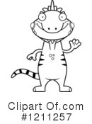 Iguana Clipart #1211257 by Cory Thoman