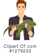 Iguana Clipart #1279233 by BNP Design Studio