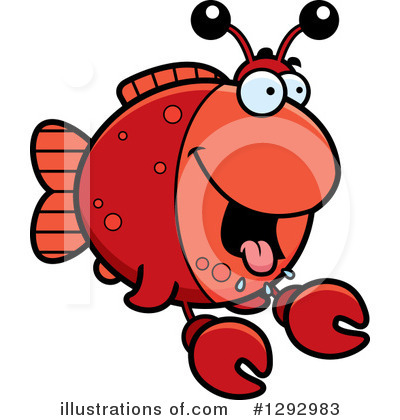 Royalty-Free (RF) Imitation Crab Clipart Illustration by Cory Thoman - Stock Sample #1292983