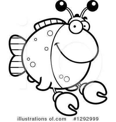 Royalty-Free (RF) Imitation Crab Clipart Illustration by Cory Thoman - Stock Sample #1292999