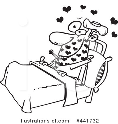 Royalty-Free (RF) In Love Clipart Illustration by toonaday - Stock Sample #441732