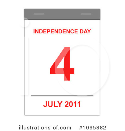 Fourth Of July Clipart #1065882 by oboy