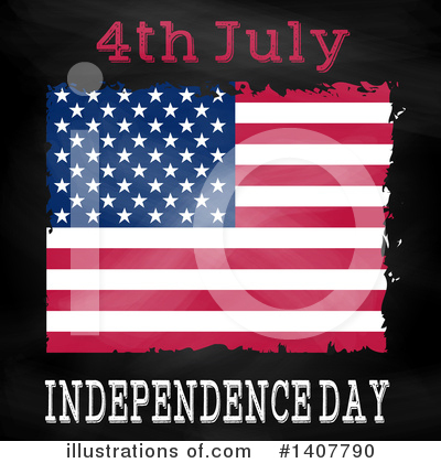 Royalty-Free (RF) Independence Day Clipart Illustration by KJ Pargeter - Stock Sample #1407790