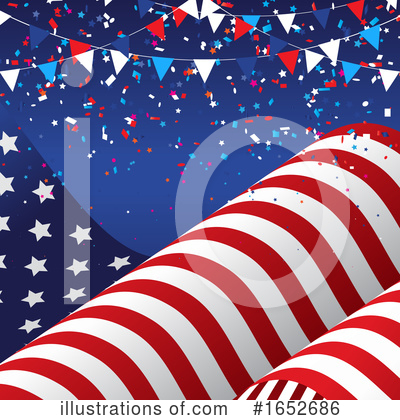 Royalty-Free (RF) Independence Day Clipart Illustration by KJ Pargeter - Stock Sample #1652686