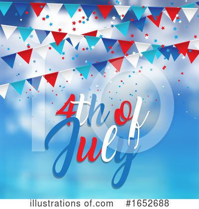 Royalty-Free (RF) Independence Day Clipart Illustration by KJ Pargeter - Stock Sample #1652688