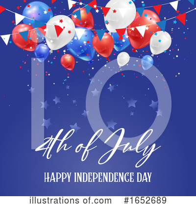 Royalty-Free (RF) Independence Day Clipart Illustration by KJ Pargeter - Stock Sample #1652689