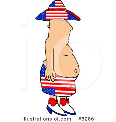 Royalty-Free (RF) Independence Day Clipart Illustration by djart - Stock Sample #6286