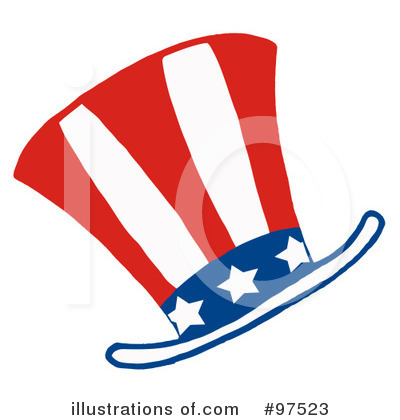 Royalty-Free (RF) Independence Day Clipart Illustration by Hit Toon - Stock Sample #97523