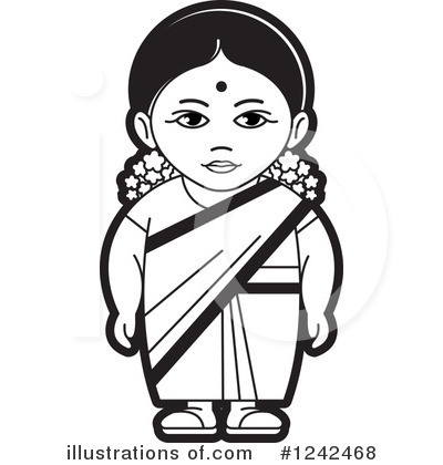 Royalty-Free (RF) Indian Clipart Illustration by Lal Perera - Stock Sample #1242468