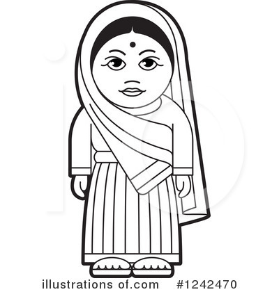 Royalty-Free (RF) Indian Clipart Illustration by Lal Perera - Stock Sample #1242470