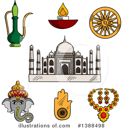 Hindu Clipart #1388498 by Vector Tradition SM