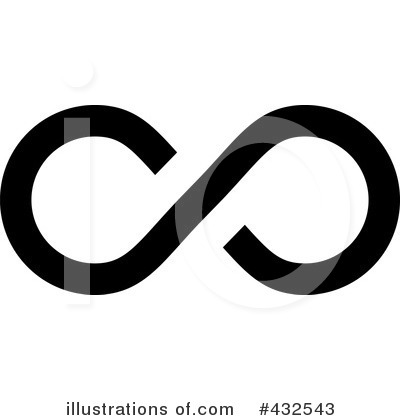 Royalty-Free (RF) Infinity Clipart Illustration by michaeltravers - Stock Sample #432543