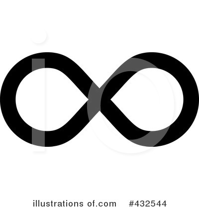 Royalty-Free (RF) Infinity Clipart Illustration by michaeltravers - Stock Sample #432544