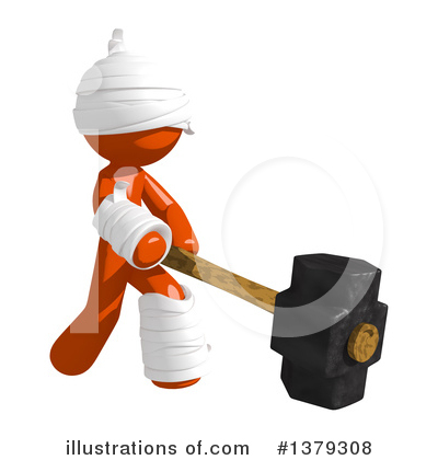 Royalty-Free (RF) Injury Law Clipart Illustration by Leo Blanchette - Stock Sample #1379308