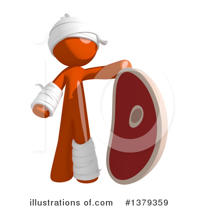Injured Clipart #1379359 by Leo Blanchette