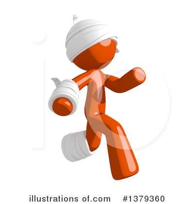 Injured Clipart #1379360 by Leo Blanchette