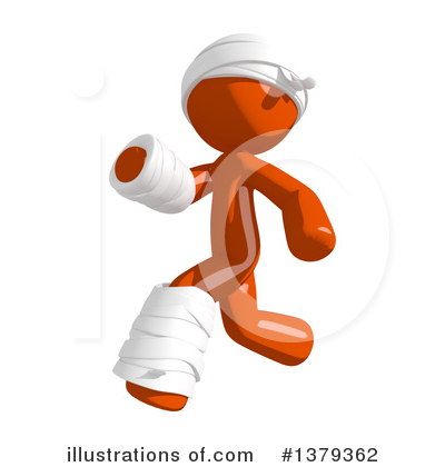 Injured Clipart #1379362 by Leo Blanchette