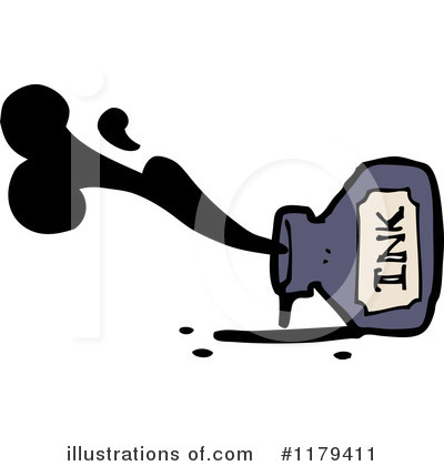 Ink Bottle Clipart #1179411 by lineartestpilot