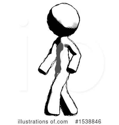 Royalty-Free (RF) Ink Design Mascot Clipart Illustration by Leo Blanchette - Stock Sample #1538846