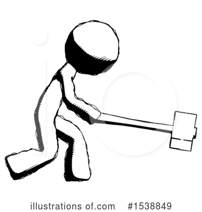 Royalty-Free (RF) Ink Design Mascot Clipart Illustration by Leo Blanchette - Stock Sample #1538849