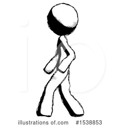 Royalty-Free (RF) Ink Design Mascot Clipart Illustration by Leo Blanchette - Stock Sample #1538853
