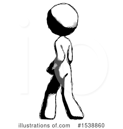 Royalty-Free (RF) Ink Design Mascot Clipart Illustration by Leo Blanchette - Stock Sample #1538860