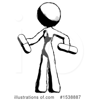 Royalty-Free (RF) Ink Design Mascot Clipart Illustration by Leo Blanchette - Stock Sample #1538887