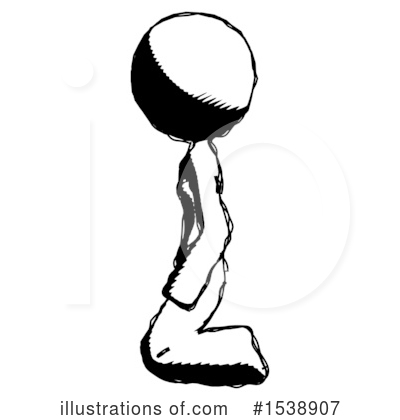 Royalty-Free (RF) Ink Design Mascot Clipart Illustration by Leo Blanchette - Stock Sample #1538907