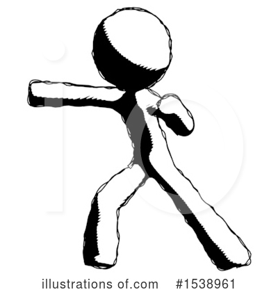 Royalty-Free (RF) Ink Design Mascot Clipart Illustration by Leo Blanchette - Stock Sample #1538961