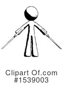 Ink Design Mascot Clipart #1539003 by Leo Blanchette